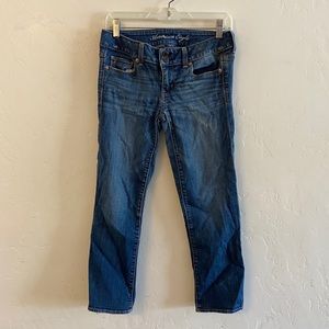 American Eagle Medium Wash Artist Skinny Jeans 4